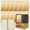 MakerFlo Laserette™ Journal Notebook – Pack of 12 Engravable and Refillable Vegan Leather Journal with Lined Pages and Gift Box, Wholesale & Bulk